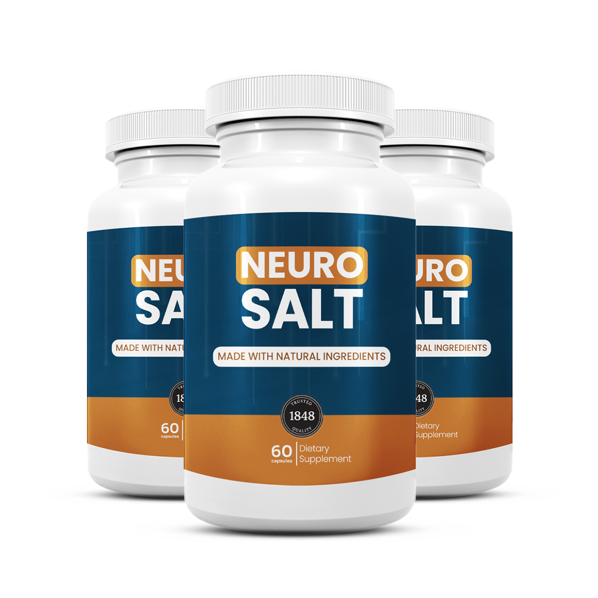 3 bottles of Neuro Salt