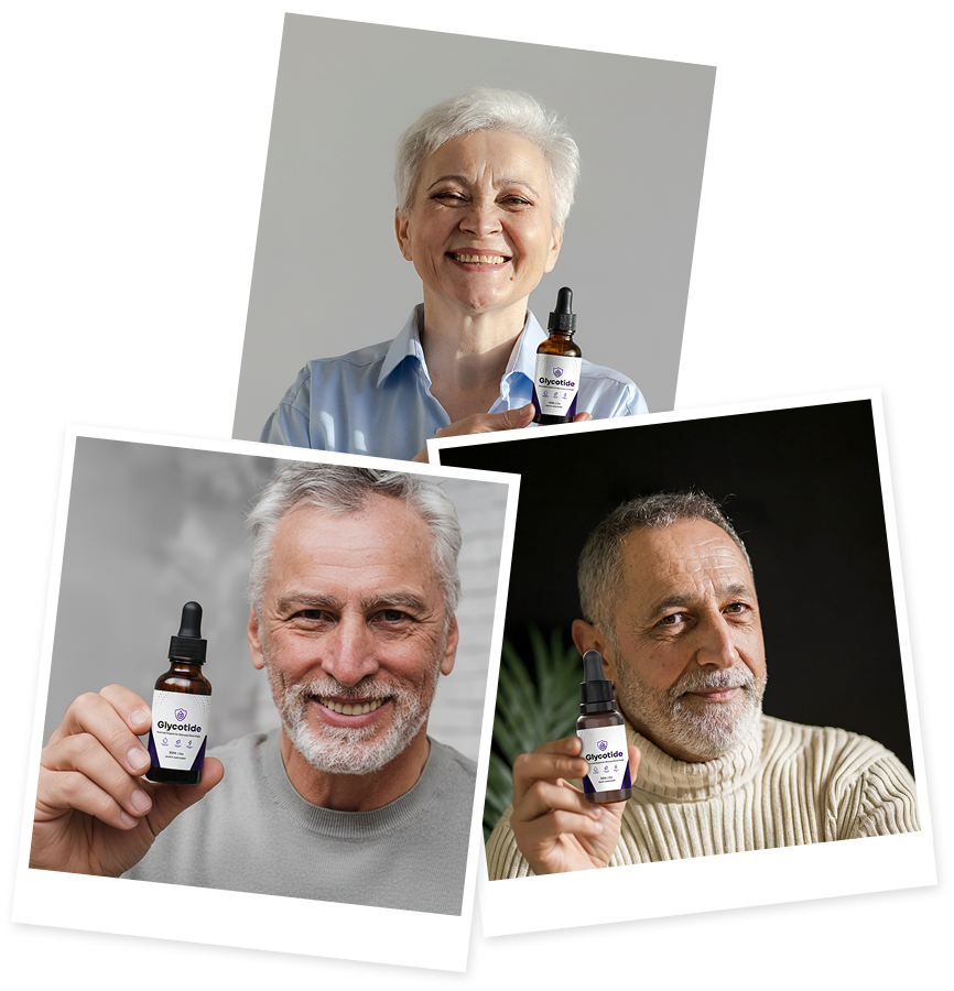 Glycotide customer photo collage
