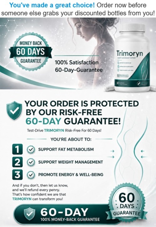 Trimoryn 60 day guarantee and refund policy