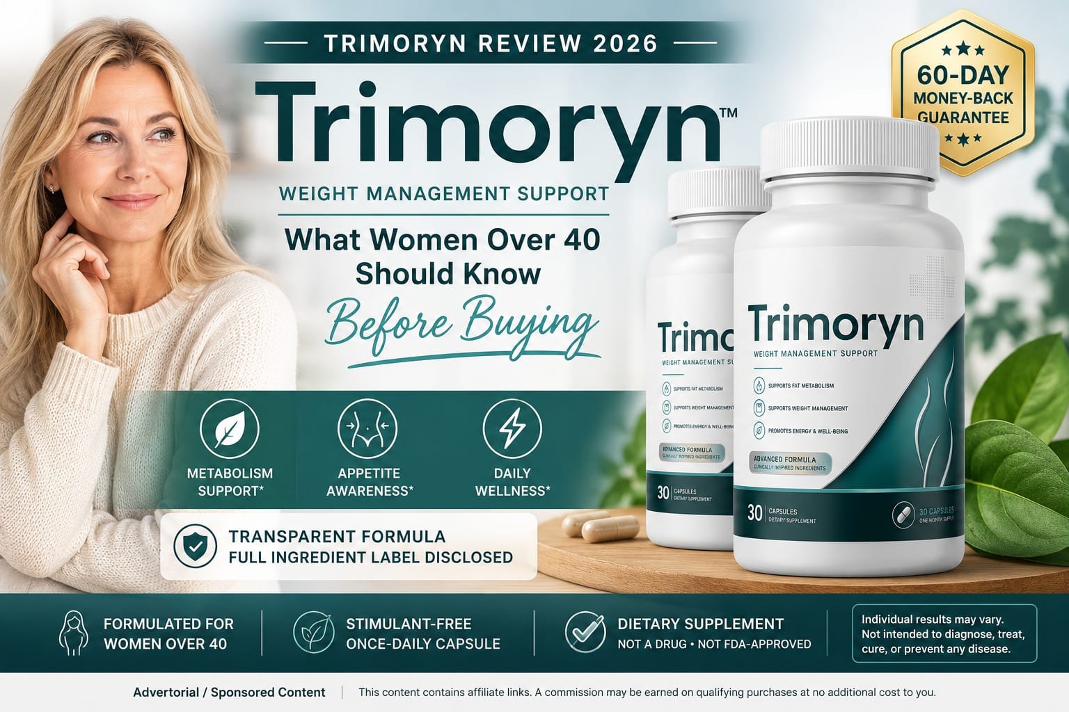 Trimoryn lifestyle presentation