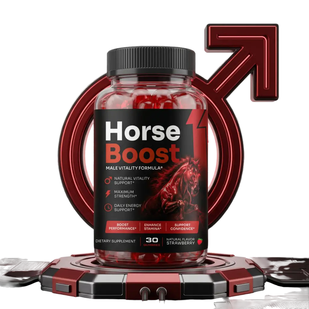 Horse Boost bottle and product package